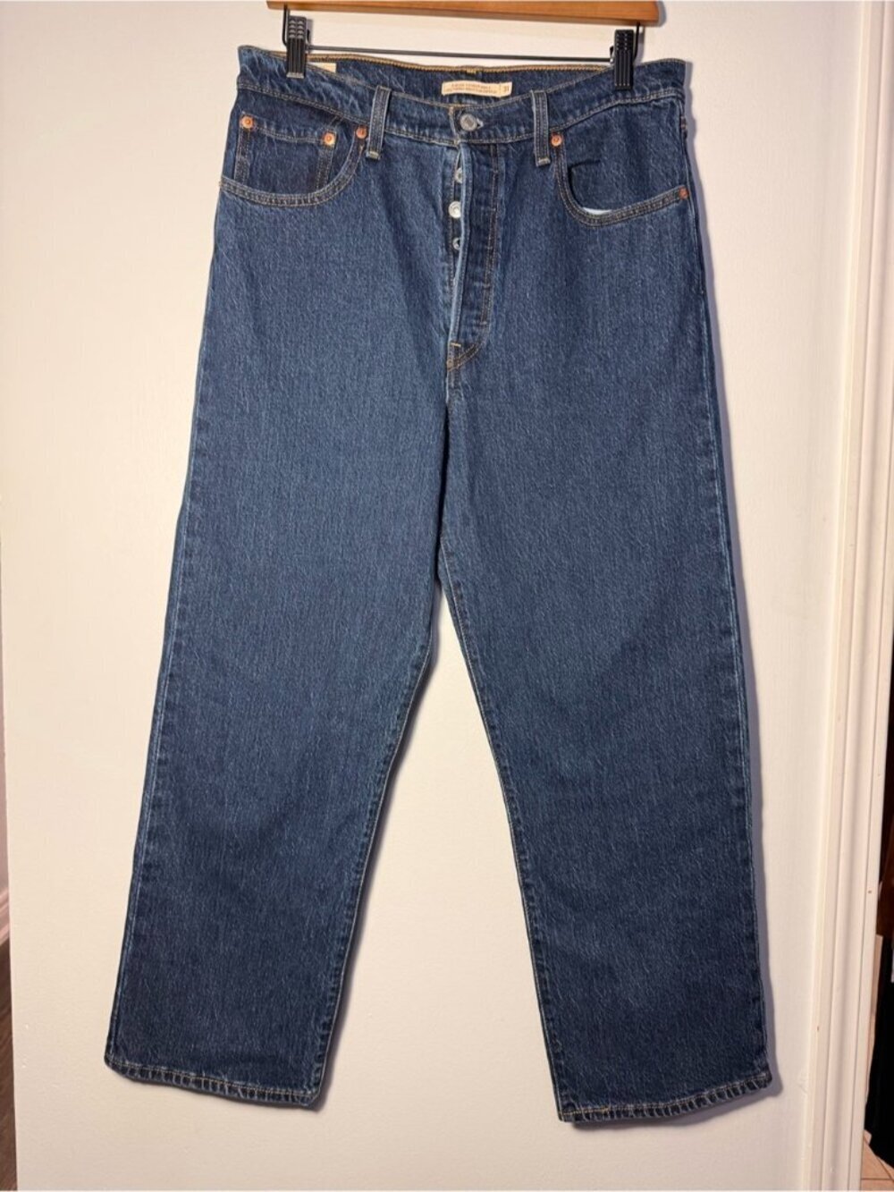 LEVI’S RIBCAGE STRAIGHT ANKLE WOMEN'S JEANS SIZE 31 - Picture 5 of 12